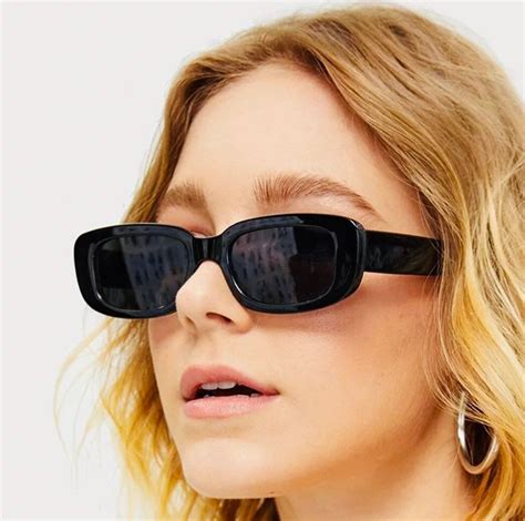 square & rectangle womens designer sunglasses|More.